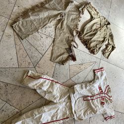 Vintage old child Davy Crockett Baseball uniforms 1950s belt pants Disney toys