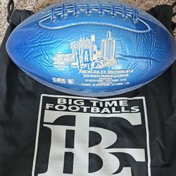 AMON-RA ST. BROWN AUTOGRAPHED FOOTBALL