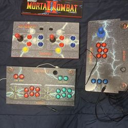 Mini Mortal Kombat Arcade Control Set – Plug & Play – OBO‼️✅