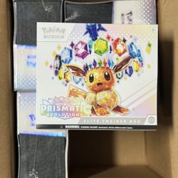 Pokemon Prismatic Evolutions Elite Trainer Box