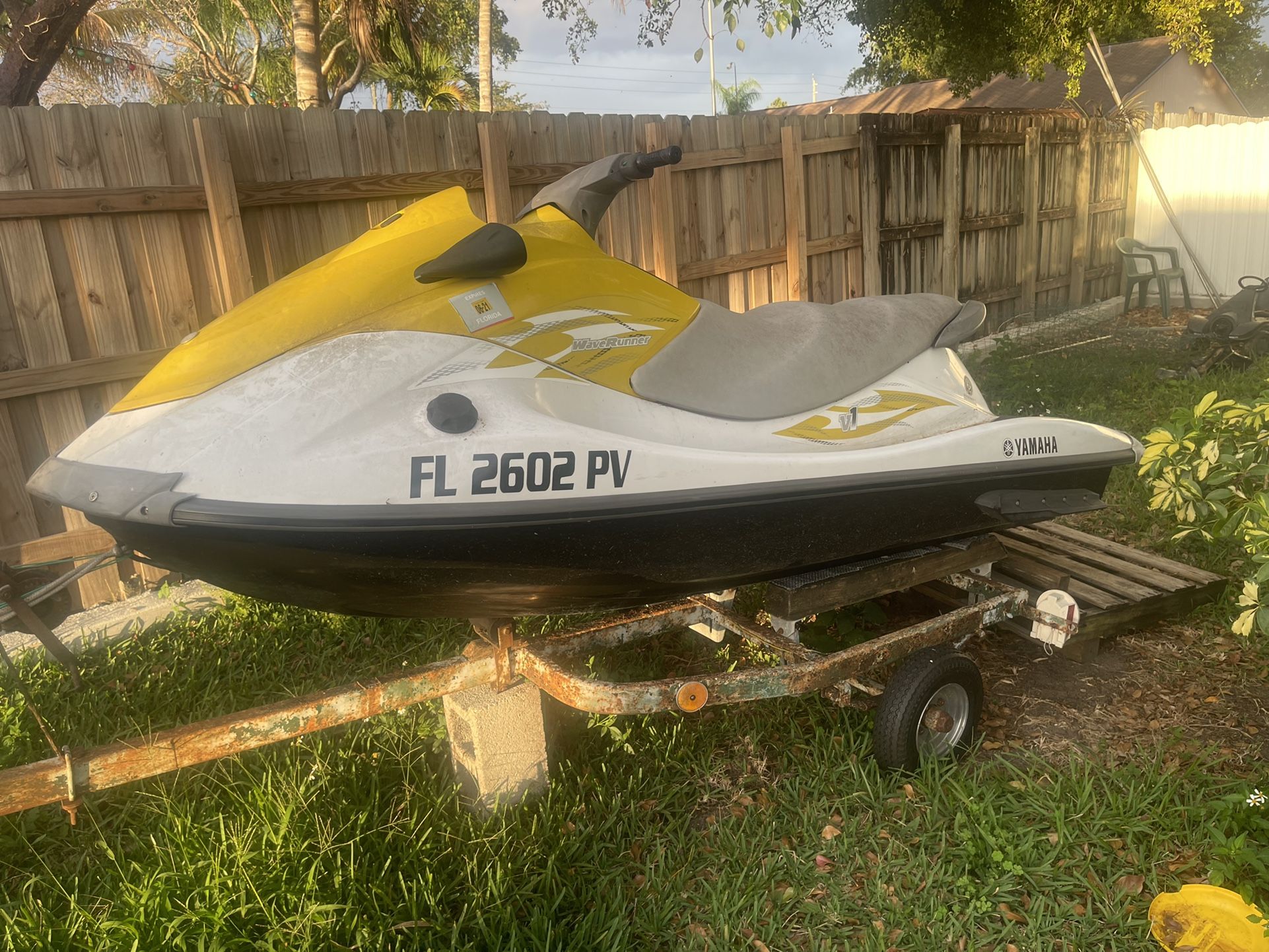 Yamaha jet ski