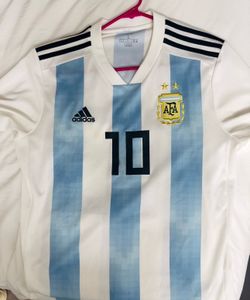 Argentina 2018 World Cup Messi jersey