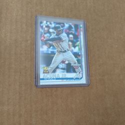 2019 Topps Opening Day Ronald Acuna Jr Rookie Cup 