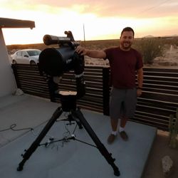 Meade 10" f/8 LX 600 ACF Telsecope star lock and Heavy Duty Field Tripod With wedge