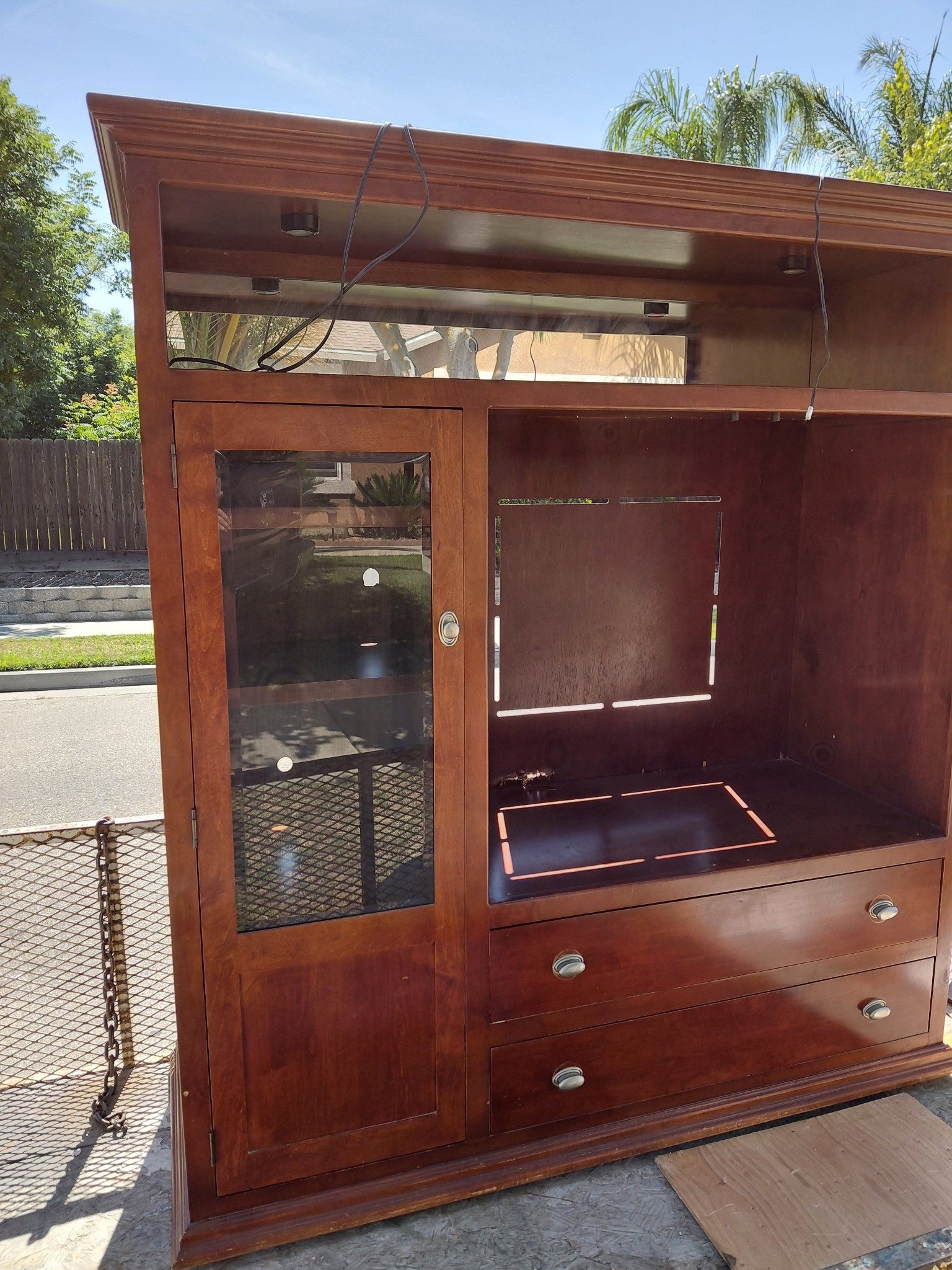 TV Armoire with storage