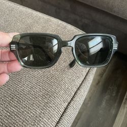 Dark Green Burberry Sunglasses 