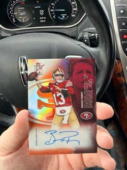Topps Signature Class Brock Purty xx/50 autograph