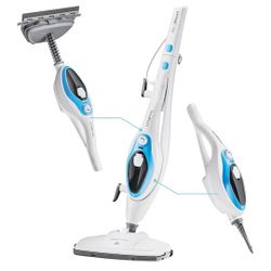 PurSteam 10-in-1 Steam Mop, Floor Steamer with Detachable Handheld Steam Cleaner 