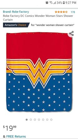 Wonder woman Shower Curtain