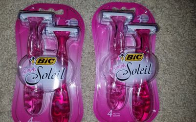 Bic Simply Soleil razor 3 blades 4 ct $3.75 each