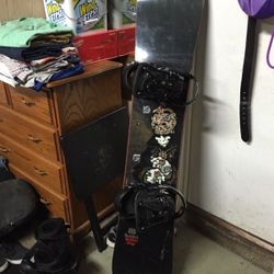 Burton Baron snowboard & bindings