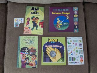Ramadan and Eid Children's Book Bundle with Mubarak Paper Co. Stickers