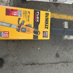 Dewalt Flexvolt 60v Brushless Electric Chainsaw Kit 