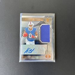 2025 Keon Coleman Panini Illusions Rookie Autograph RPA