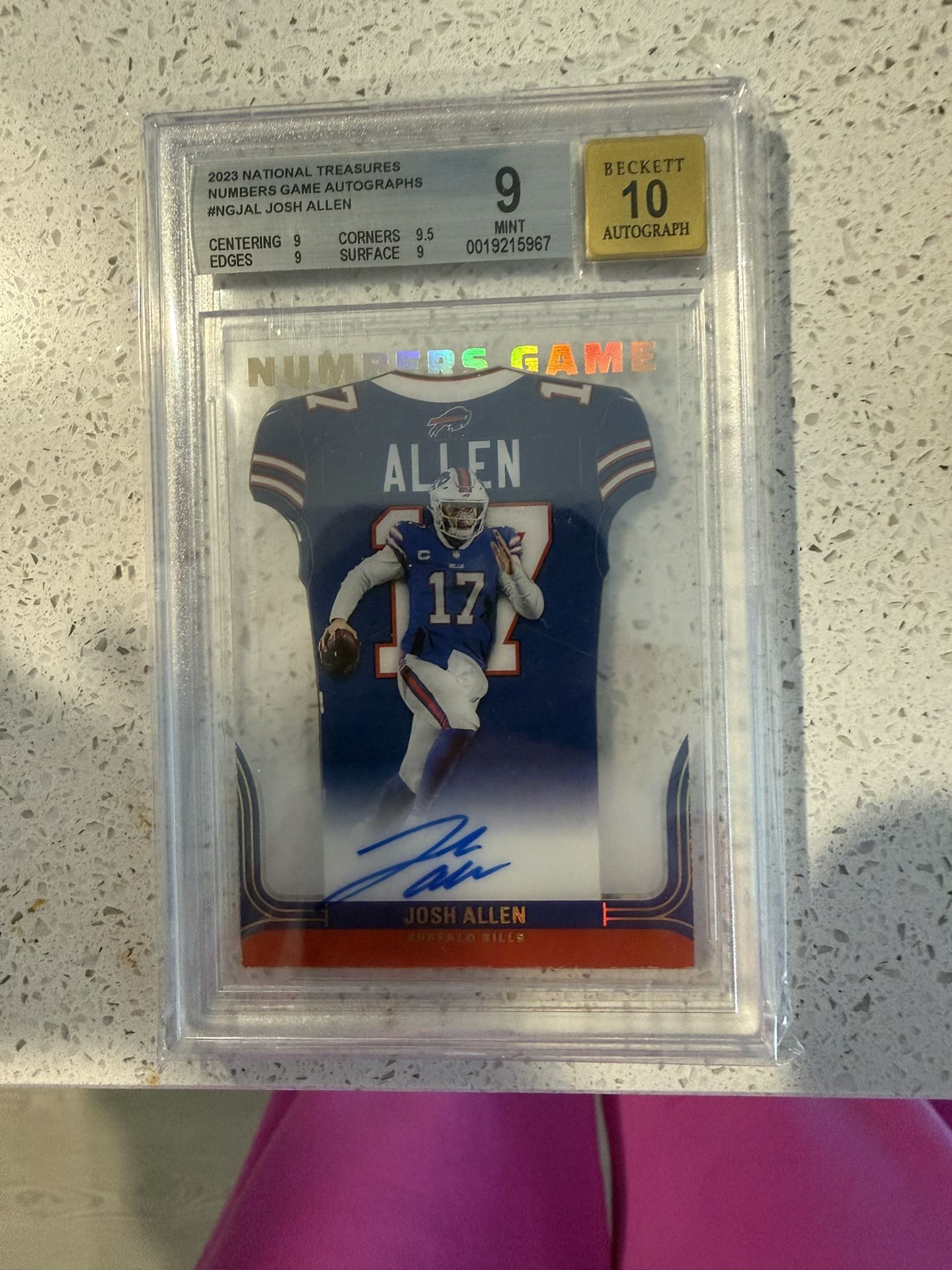 Josh Allen Autographed Card