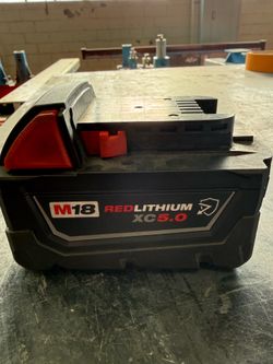 Milwaukee M18 battery