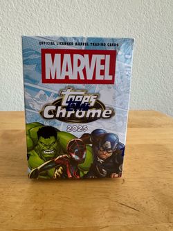2025 topps Chrome Marvel