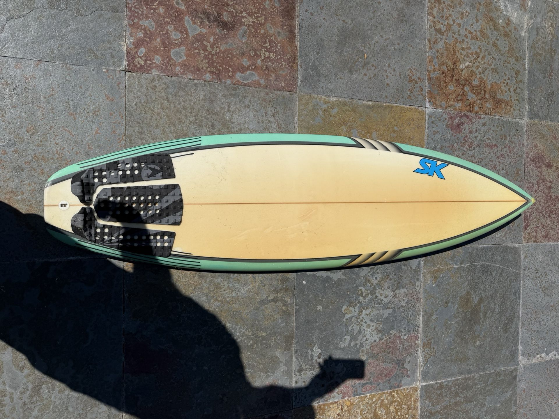 6’5” Stu Kenson 5 Channel Thruster Surfboard