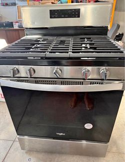 Whirlpool Stainless Steel Gas Range