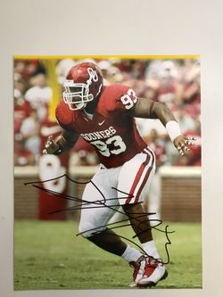 Gerald McCoy Autographed Oklahoma