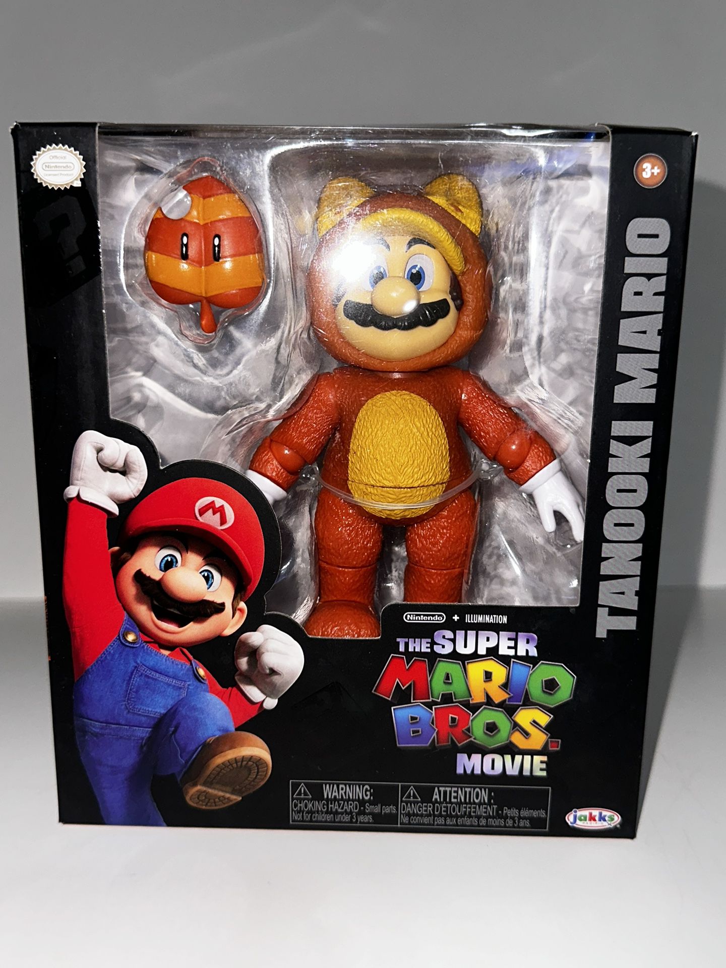Super Mario Bros Movie Tanooki Mario NEW