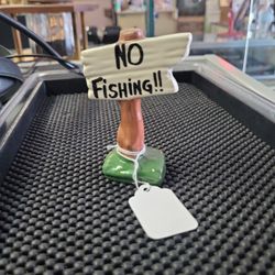 No Fishing Aquarium Art