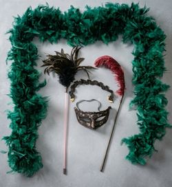 Halloween Costume Accessory Set with Mask