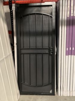 Nice security door for the front doors