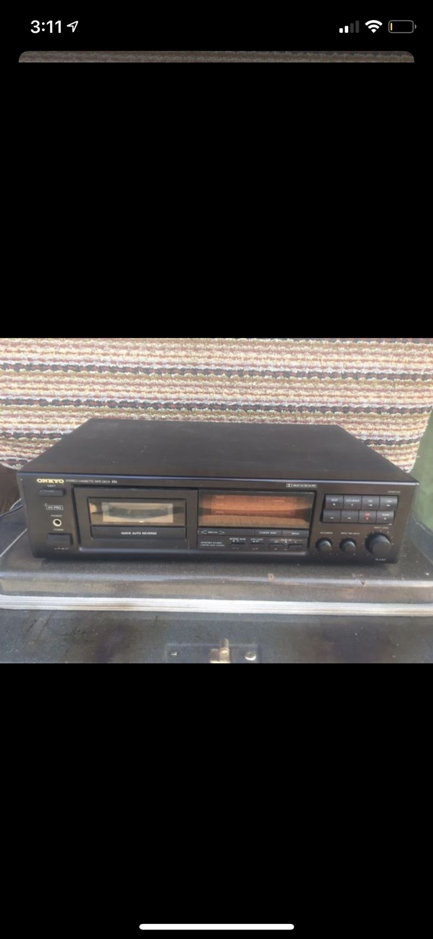 Onkyo Stereo Cassette Tape Deck