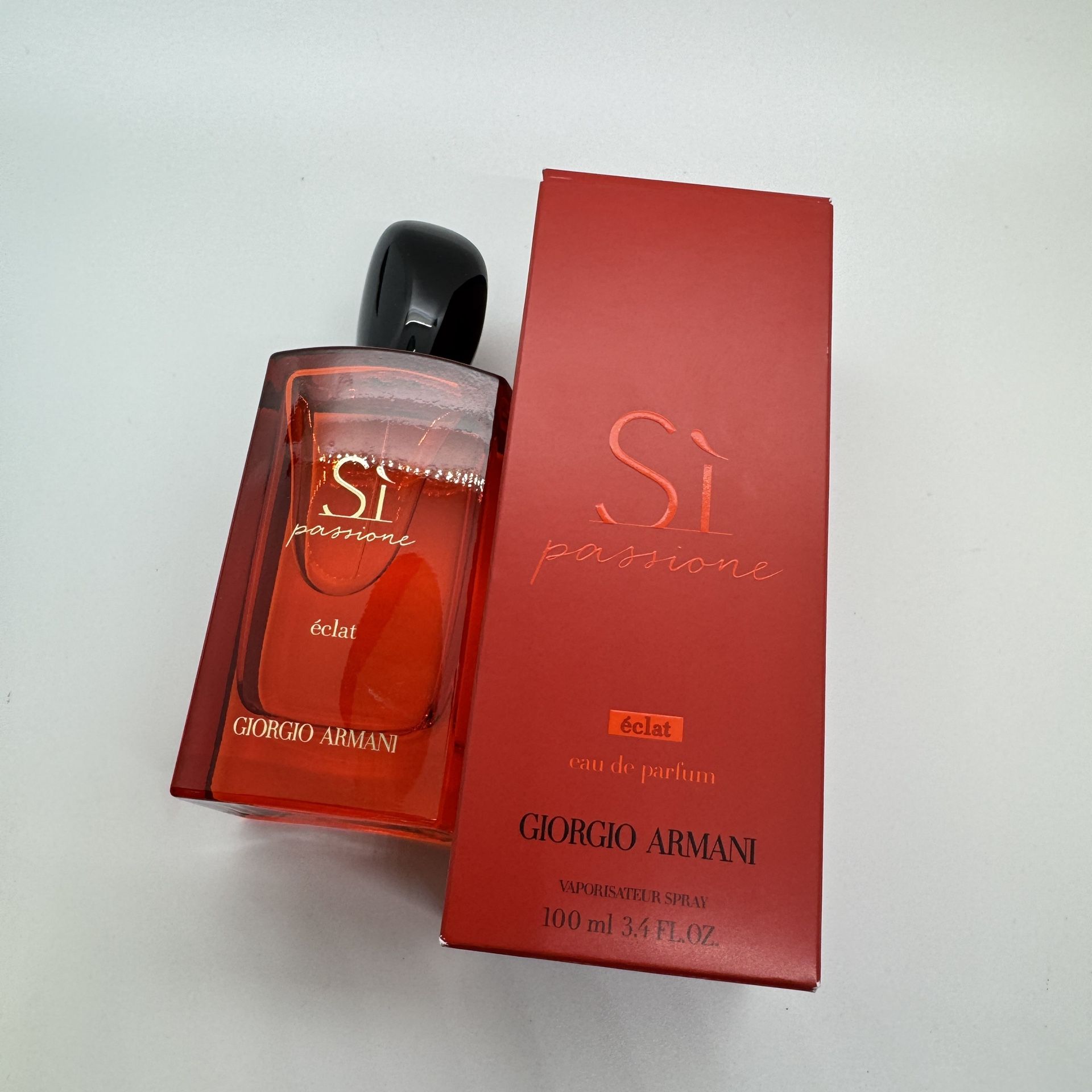 100ML GIORGIO ARMANI SI PASSIONE ÉCLAT EAU DE PARFUM NEW IN BOX