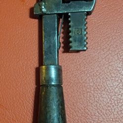 Vintage STILLSON Walworth Mfg 10" Adjustable Pipe Wrench Boston USA