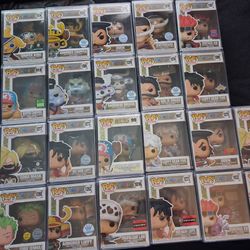 One Piece Funko Pop Lot