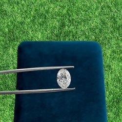 Oval Shape Lab Grown Certified Diamond 