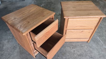 Oak Nightstands