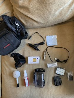 Sony 4K Splashproof Exmor R Camera w\ Accessories