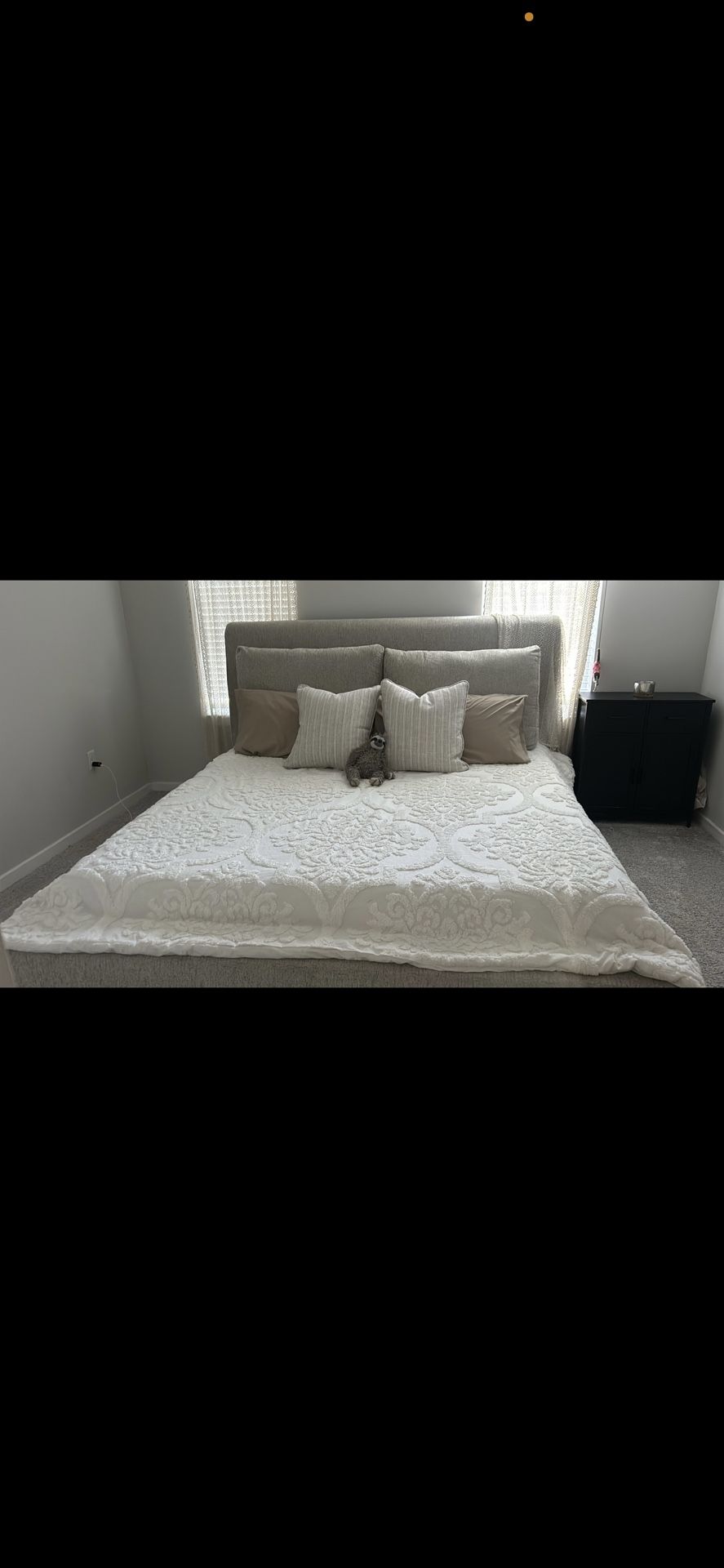 Ashely’s King Size Bed frame and brand new mattress