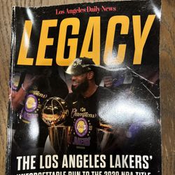 Los Angeles Lakers Legacy Magazine