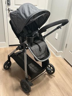 Lightly used EvenFlo Stroller, Car Seat, Pram, and Base for Sale
