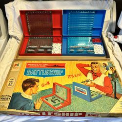 Original 1967 battleship game Original Box