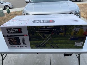 Weber Traveler Portable Gas Grill – Brand New in Box