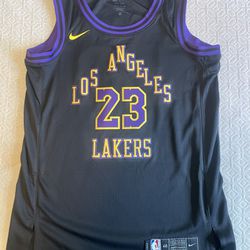 Lebron James Los Angeles Lakers City Edition 2023/24 (Men's Small) Nike Dri-FIT NBA Swingman Jersey