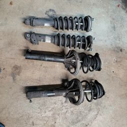 99 2000 01 02 03 PORSCHE 911 996 3.4L Carrera4 N/A FRONT AND REAR STRUTS SHOCKS WITH SPRINGS 
