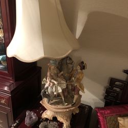 Porcelain Lamp By Italian designer