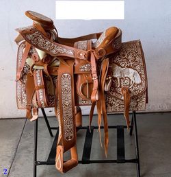 Montura bordada hecha en mexico 🇲🇽