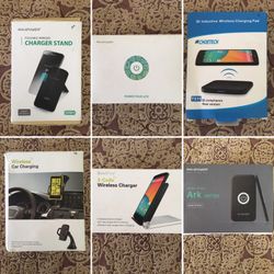 Wireless charging stands