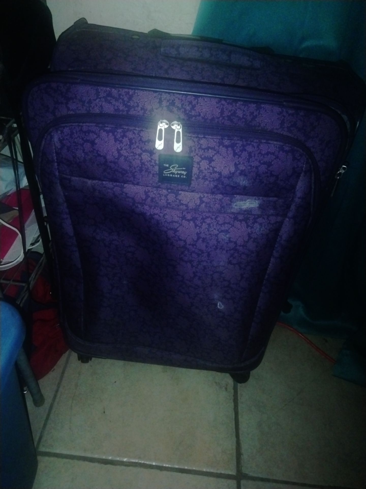 Two piece luggage set