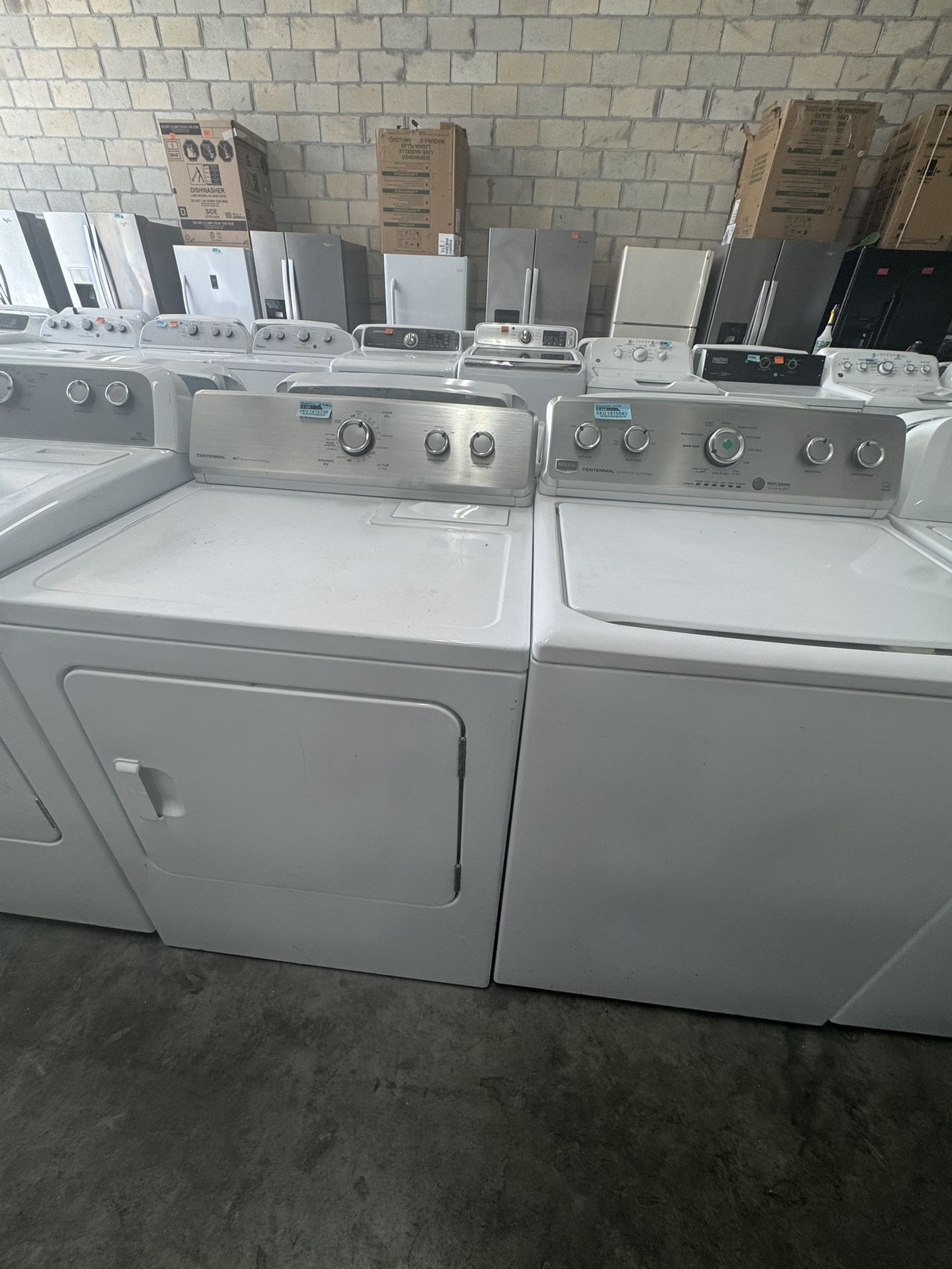 Washer And Dryer