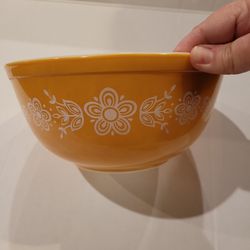 Vintage Pyrex Bake Bakeware Cook Cooking Bowl Thanksgiving Fall Winter