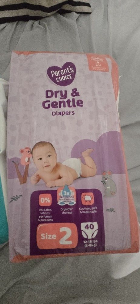 Parents Choice Size 2 Diapers