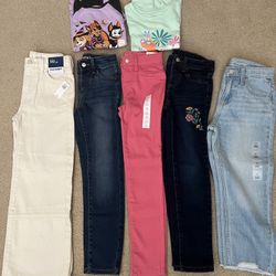 Old navy Jumping Beans Lot Size 7 Girls